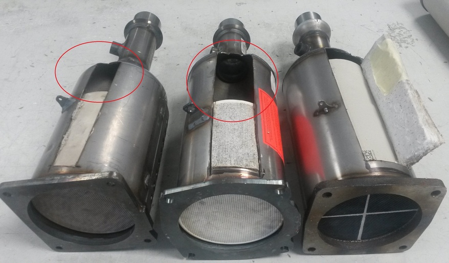 Sklad v&yacute;fuků a DPF